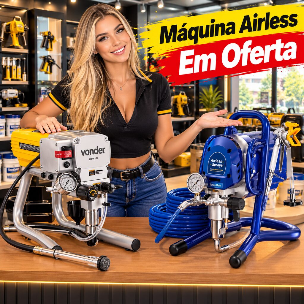 Máquina de Pintura Airless em Promoção
